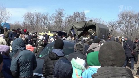 Мирные жители не могут покинуть город Рубежное из-за обстрелов со стороны националистов