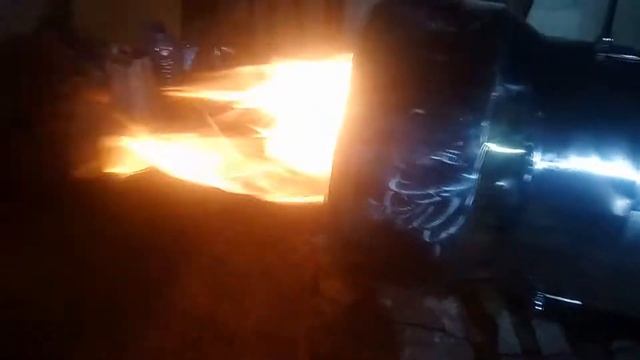 Испытание горелки на дизельном топливе смотреть онлайн