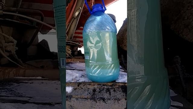 Дешевая солярка в мороз.