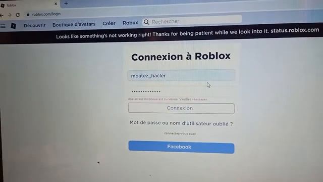 my roblox account is get a "Bad Request" смотреть онлайн