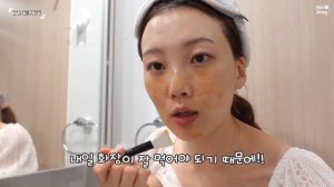 피부좋아지는법❤️ 여드름 없애는 클렌징 및 스킨케어 (화장솜 없이 클렌징)