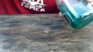 ЧИСТКА МОНЕТ ПЕРЕКИСЬ ВОДОРОДА ШОК!!!