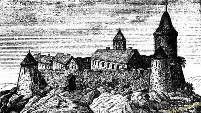 Легенди "Високого замку". Легенда про 7 лицарів на горі Бідель. Статуя "Лев Лоренцовича".