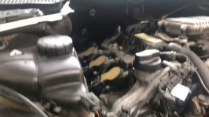 Mercedes W272 r350 engine removal.
