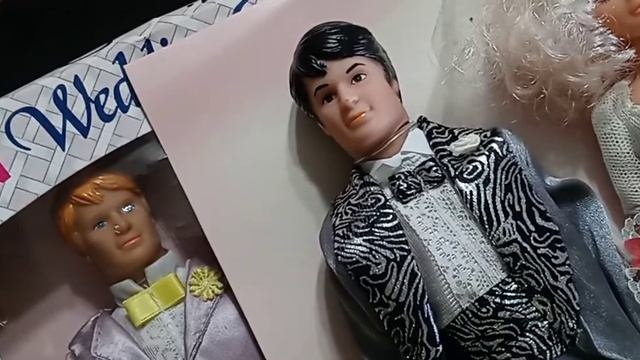 1989 FLAIR "Wedding Bells" Bride & Groom dolls sets, by TOTSY смотреть онлайн