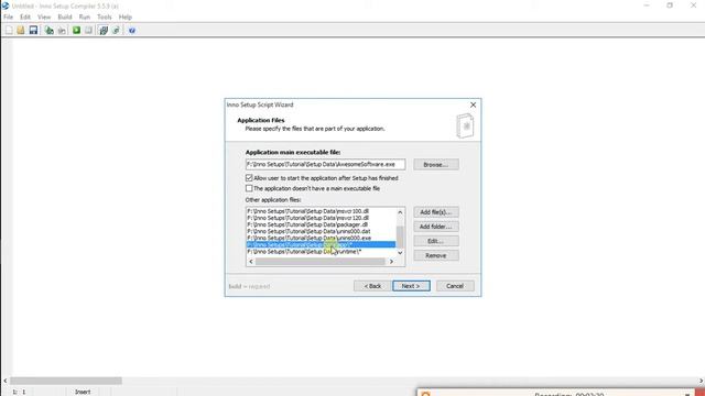 NetBeans Tutorial - 20 - Custom EXE File Using Inno Setup смотреть онлайн