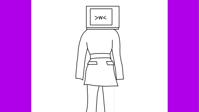How to Draw Easy TV Woman - Skibidi Toilet смотреть онлайн
