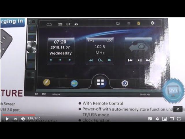 Купил Китайскую магнитолу Pioneer 7043