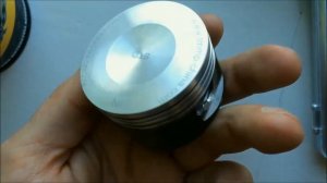 Part 2. Piston. Часть 2. Запил / облегчение поршня. На примере китайского мопеда 107cc 152fmb TMMP