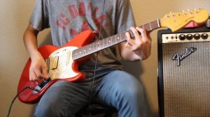 1996 Fender Jag-Stang Nirvana Riffs (Fiesta Red)