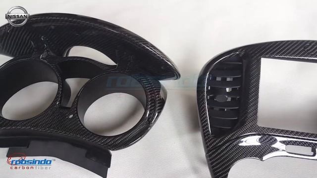 Nissan juke interior carbon fiber