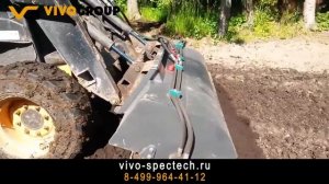 Навесной культиватор для мини-погрузчиков