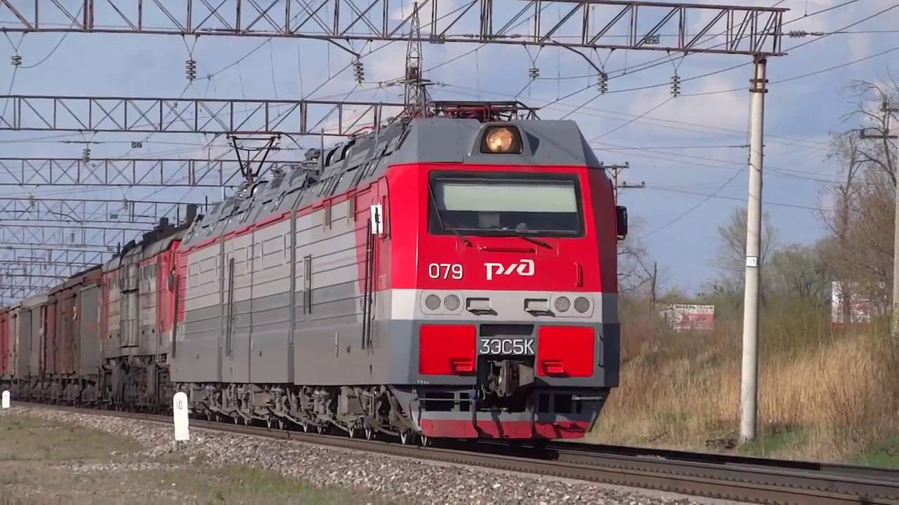 3ЭС5К-079 & 2ТЭ10М-2740 смотреть онлайн