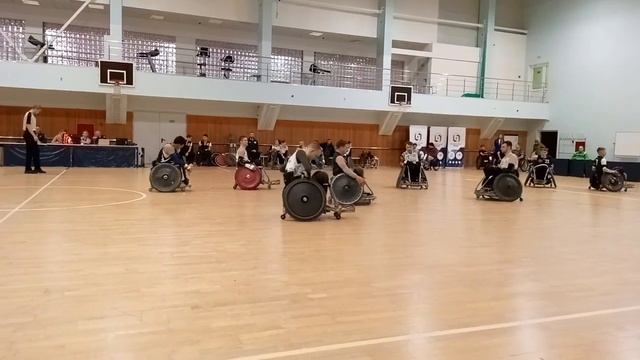 Регби на колясках. С-петербург - Крым. 3-й тайм. 26.10.2023 смотреть онлайн