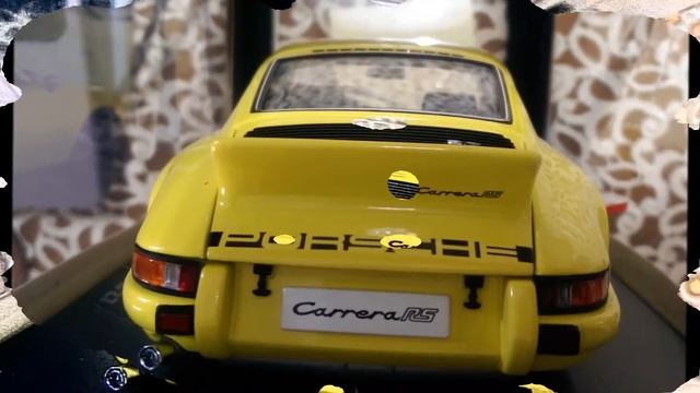 Autoart Porsche 911 Carrera RS 1973 Yellow 1 18 scale смотреть онлайн