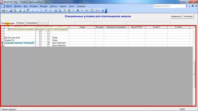 Как добавить в список нового плательщика в программе "МЕДУЧЕТ"? смотреть онлайн