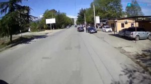 Абхазия Сухум. Сухум - Троллейбус №133. Троллейбус №133. Маршрут №1 "Новый район-Рынок". часть 2.