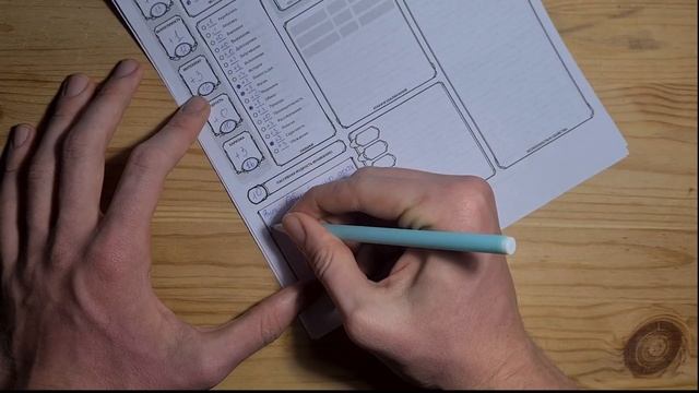 Как заполнять лист персонажа? | D&D 5 редакция смотреть онлайн