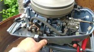 Работа Джонсон 6 на холостом ходу