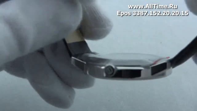 Мужские наручные швейцарские часы Epos 3387.152.20.20.15 смотреть онлайн