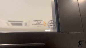 Противопожарная цельностеклянная перегородка в стиле Лофт с пределом огнестойкости ЕIW45 Фототех