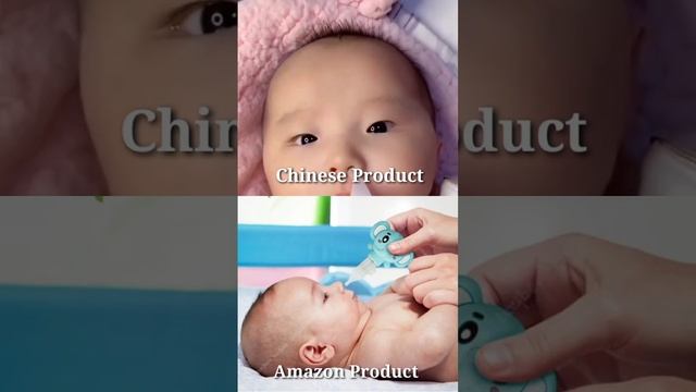 Chinese Product vs Amazon Product | Nasal aspirator for babies #short