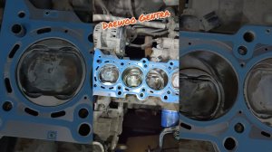 замена прокладки ГБЦ Daewoo Gentra