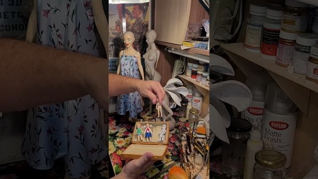 авторские куклы из папье-маше #papiermaché #куклыручнойработы #авторскаякукла