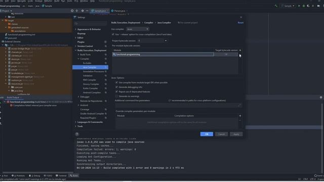 IntelliJ Idea Error:java: Compilation Failed internal Java compiler error idea Solved!! смотреть онлайн