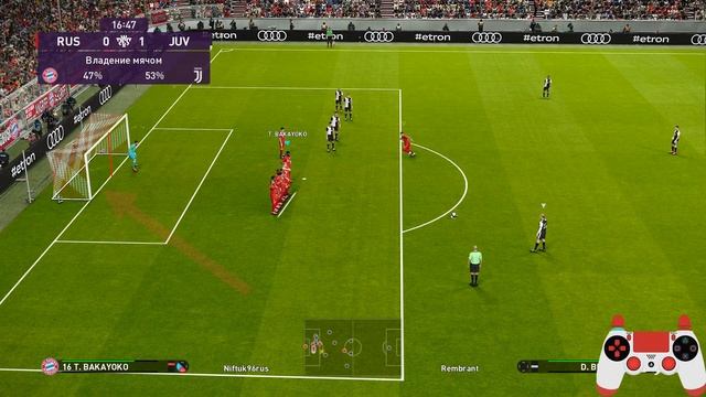 eFootball PES 2020, PES 2021: Управление вратарем (штрафной)