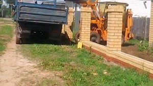 Mitsui hl803  Мини экскаватор погрузчик