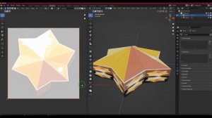 Быстро создаём 3D модель из 2D иконки звездочки используя Blender 3D. Урок 3D моделирования.