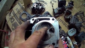 Ремонт двигателя vanguard briggs&stratton 6.5, мотоблок Салют