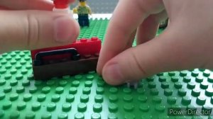 Как сделать бензоколонку из лего