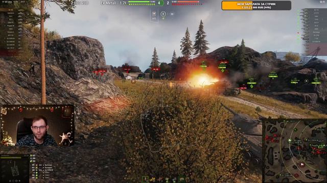 ПЫТАЮСЬ ВЗЯТЬ 1 ОТМЕТКУ ХОТЬ НА ЧЕМ ТО В WOT \ МИР ТАНКОВ смотреть онлайн