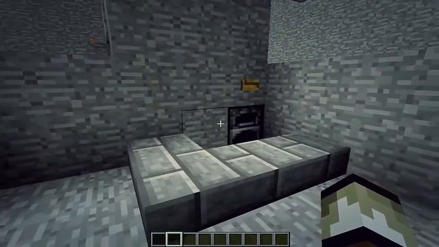 Minecraft. Лифт из поршней на блоке слизи смотреть онлайн