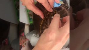 Прическа на утренник легко