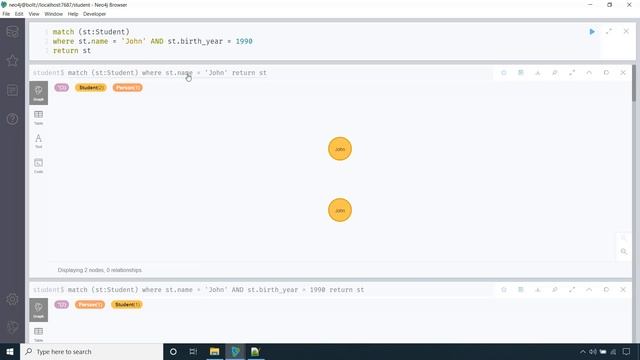 AND Query with WHERE Clause In Neo4j смотреть онлайн