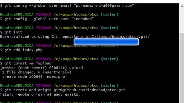 Cara upload file ke github command | how to upload file to github смотреть онлайн
