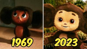 Эволюция Чебурашки в мультфильмах и кино (1969-2023)