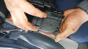 Ремонт замка здвижной двери Рено Кенго 2 .   Renault Kengo 2 sliding door lock repair