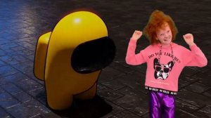 Что? Я попала в игру АМОНГ АС??? | Влада в космическом корабле | AMONG US DANCE #amongus #dance