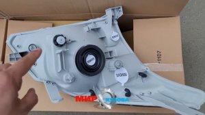Toyota Prado 120 фары передние новые depo Тойота Ленд Крузер Прадо 120 Land Cruiser. МирКузова