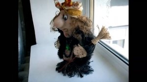 Баба Яга. Кукла оберег. Сделана своими руками.