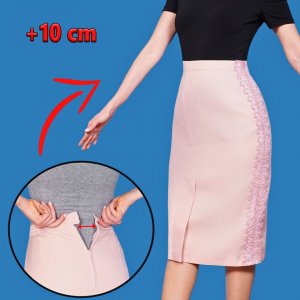 Удивительный швейный трюк, как увеличить размер юбки, чтобы она идеально сидела на вас!