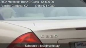 2002 Mercedes-Benz C-Class C320 for sale in Rancho Cordova,