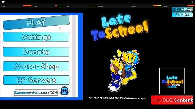 Late to School CUTSCENE OF TRUE ENDING!! | Roblox Late to School смотреть онлайн