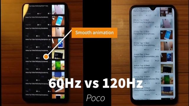 POCO X3 NFC Screen Test & Experience! 60Hz VS 120Hz! #ExactlyWhatYouNeed #SmoothAF #POCOX3 NFC