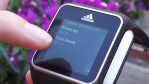 Настройка интервальных тренировок на часах adidas micoach smart run