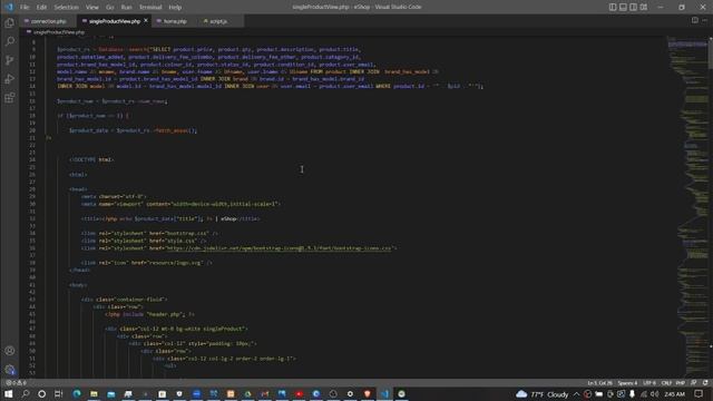 Design a responsive single product view page using HTML, CSS, JavaScript and Bootstrap смотреть онлайн